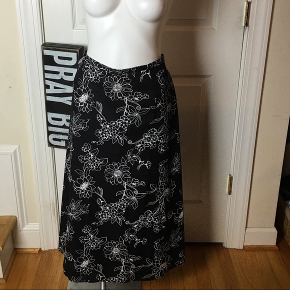 SAG HARBOR cotton maxi skirt fully lined size 14 - Picture 4 of 7